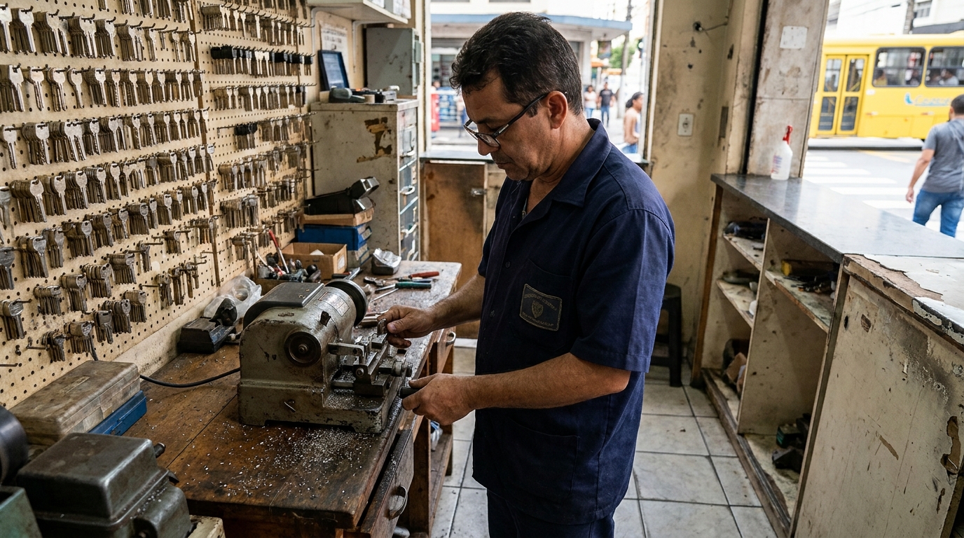 Cópia de Chave de Cadeado em Santo André‑SP