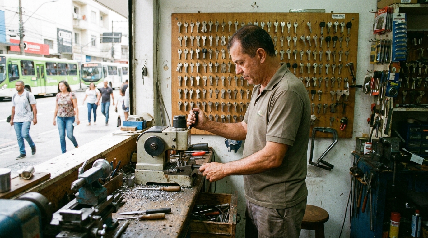 Cópia de Chave Multipontos em Santo André‑SP
