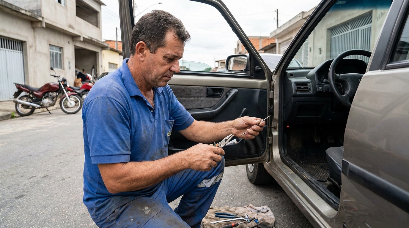 Extração em Cadeado em Araçaúva, Santo André‑SP