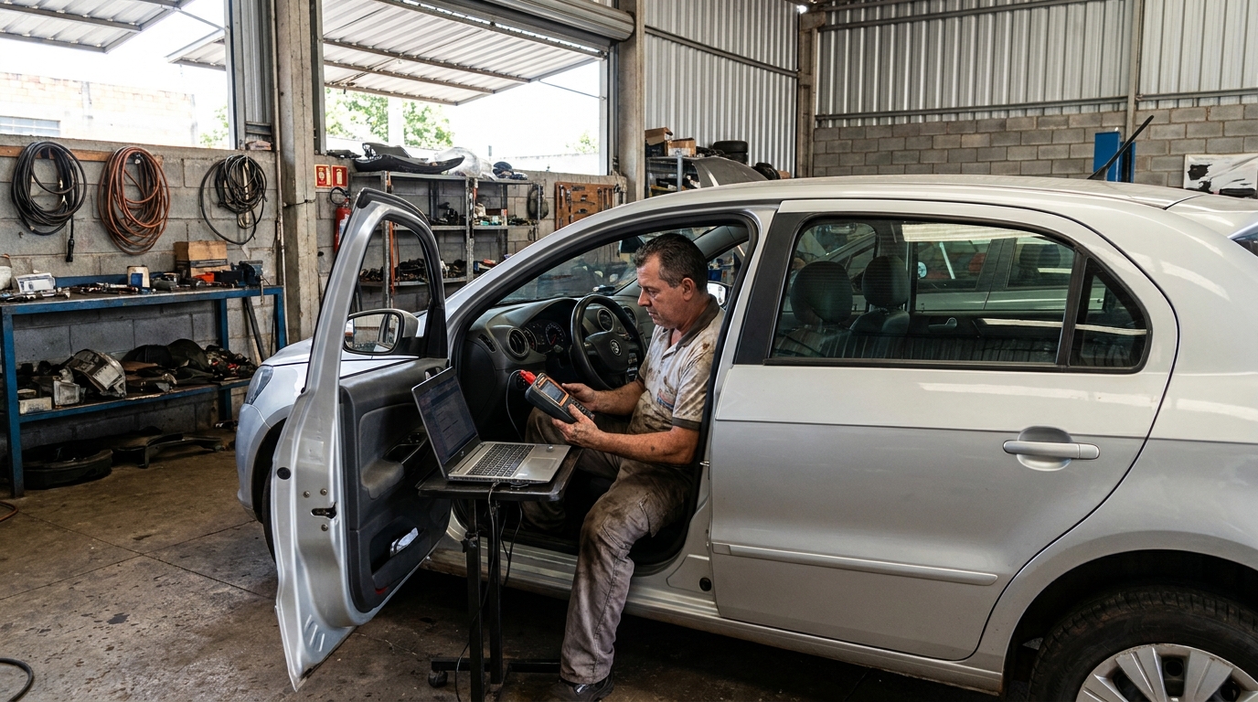 Reconfiguração da Unidade Eletrônica em Campestre, Santo André‑SP
