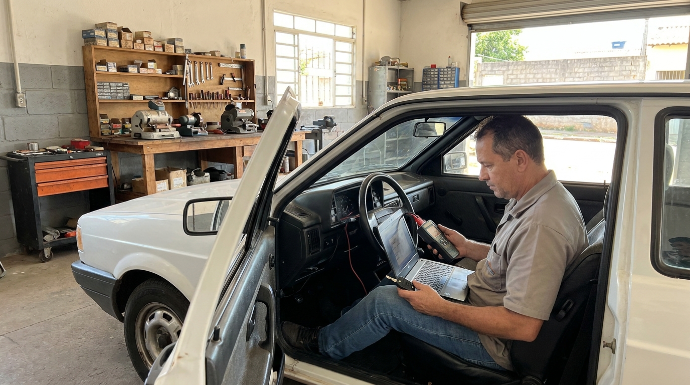 Reparo de Sistema Antifurto na Estância Rio Grande, Santo André‑SP